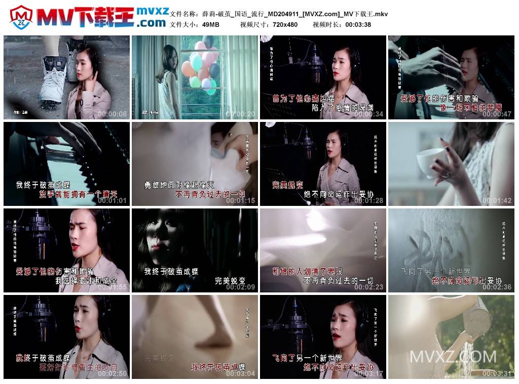 薛莉-破茧_国语_流行_MD204911